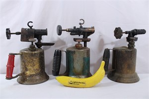 Vintage Hand-Held Gas Blow Torches
