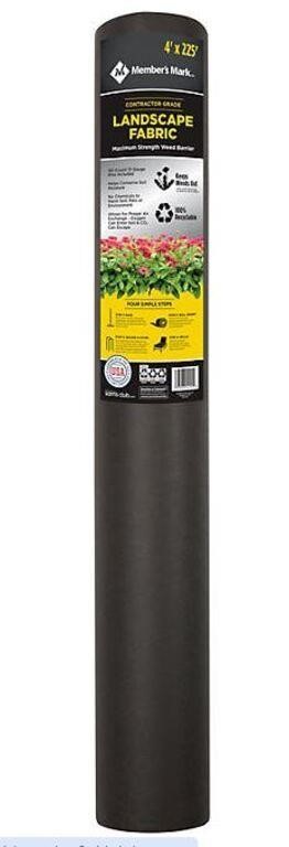 $29.98 Member's Mark Landscape Fabric 4' x 225'