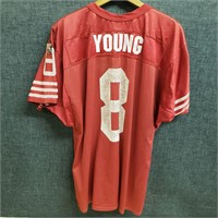 Steve Young,49ers,Wilson Jersey Size L