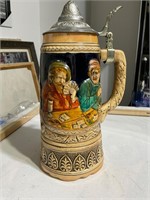 Functioning musical beer stein