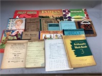 Vintage Notebooks, Coloring Books & More