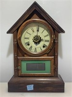Antique Waterbury, Dexter Case, Mantle Clock w/