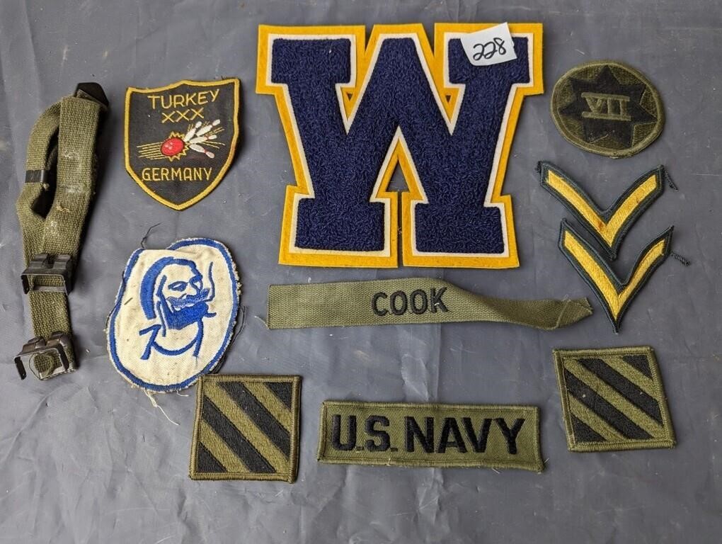 Lot of Various Patches