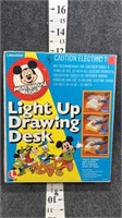 light up drawing desk- vtg
