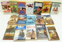 Lot of 17 Paperback Westerns - Good Condition -