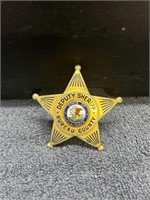 Vintage Deputy Sheriff Bureau County Illinois Badg