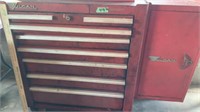 Vulcan Tool Box with Side Cabinet 45x19x36