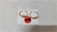 10K GOLD EARINGS 1.0 DWT