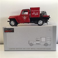 CANADIAN TIRE PICK UP TRUCK DIE CAST BANK