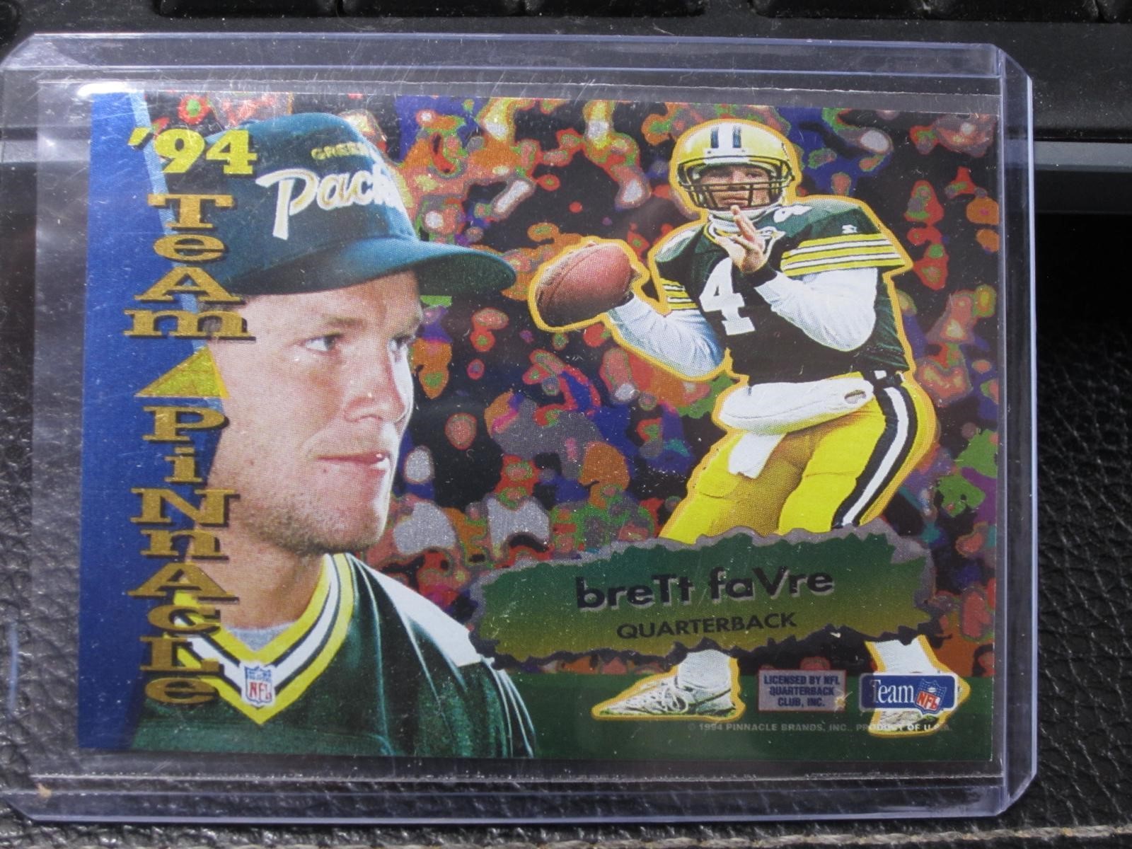 1994 PINNACLE FAVRE MIRER TEAM PINNACLE HOLO