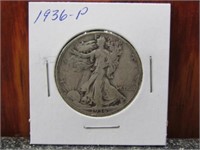 1936-P Silver Walking Liberty Half Dollar