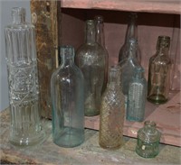 Antique & Vtg Bottle Lot