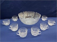 Punch Bowl and Cups