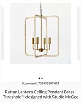 (2) Designer Chandelier