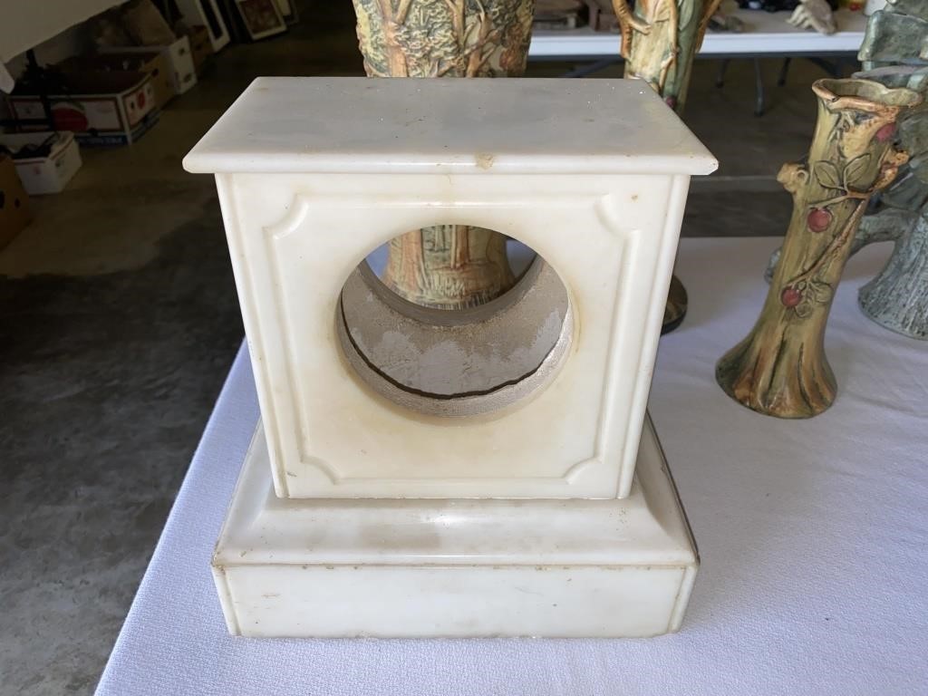 Antique Marble Clock Body