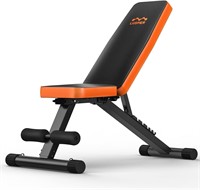 Lusper Home Gym Bench  Adjustable & Foldable