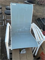 4 Deluxe Lawn Chairs, Soft Back
