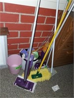MOPS BROOMS CLEANING ITEMS