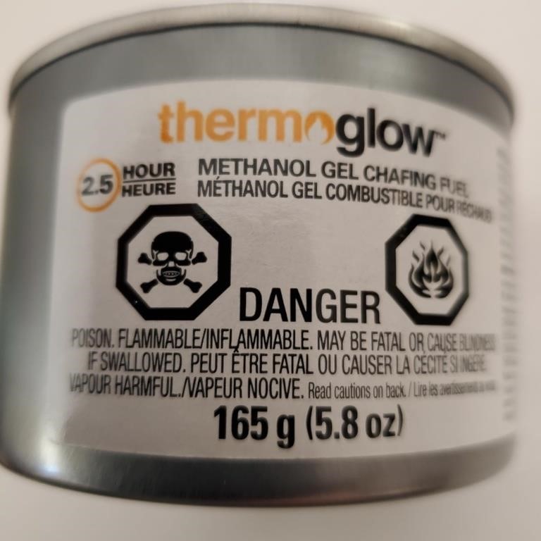 Methane Gel Chafing Fuel THERMOGLOW 165g x8