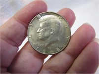1968D Kennedy Half Dollar 40% Silver