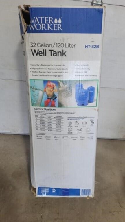 32 gallon well tank