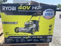 Ryobi 21" 40 Volt Self Propelled Mower