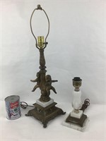 Lampes Art Nouveau, vintage