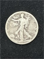 Silver 1920-S Walking Liberty Half Dollar