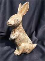 Cast iron rabbit just in time for Easter