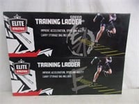 Set of 2 New Elite Athletics Speed Training Ladder