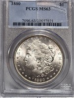 1880 Morgan Dollar MS63