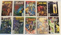 10 Comic Books: Marvel, DC & More: Flash,