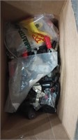 BOX LOT WITH ASSORTED PARTS