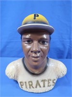 Willie Stargell Bust by Ivo Zini Bank (partial