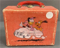 Vtg Walt Disney Mickey Mouse & Friends Carry Case