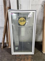 WHITE METAL CLAD PELLA FIXED WINDOW 29 BY 53