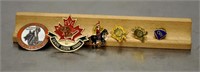 Police & dog training lapel pins, see pics