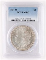 1904-O US MORGAN SILVER $1 DOLLAR COIN