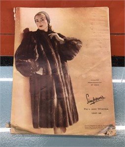 1947-48 Simpson's Fall & Winter catalogue