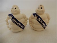 MICHELIN TIRE SALT & PEPPER SHAKERS / BOX