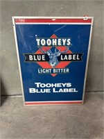 Original 1980’s TOOHEYS Perspex Pub Sign 750x1000