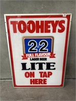 Original 1980’s TOOHEYS Pub Sign Framed 750x1000