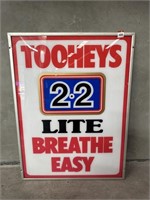 Original 1980’s TOOHEYS Pub Sign Framed 750x1000