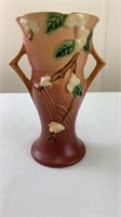 Roseville Snowberry handled vase V-6 (as is)