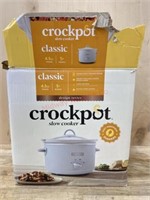 Crock pot 4.5 qt slow cooker