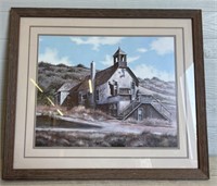 Large Country Church Print