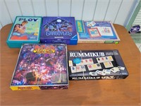 (5) Assorted Board Games