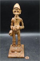 2012 Signed Appalachian Folk Art Carved Figurine
