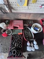 Lot of various tools - includes sockets, hardware,