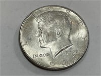 1964 D BU kennedy Half Dollar